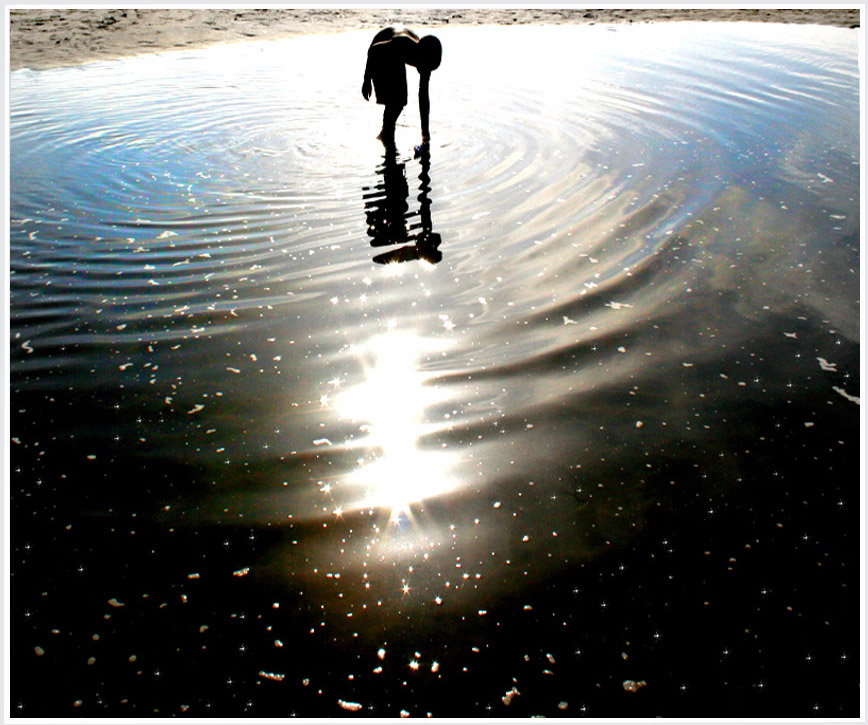 Creyó que el mar era el cielo.