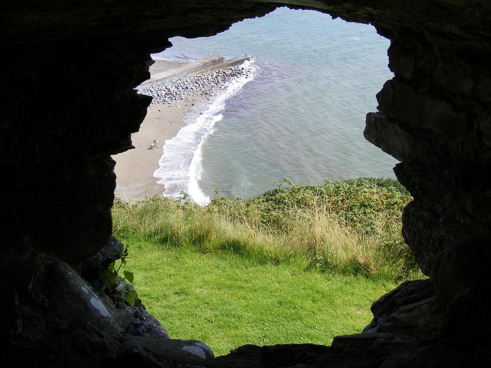 Criccieth Castel am Meer