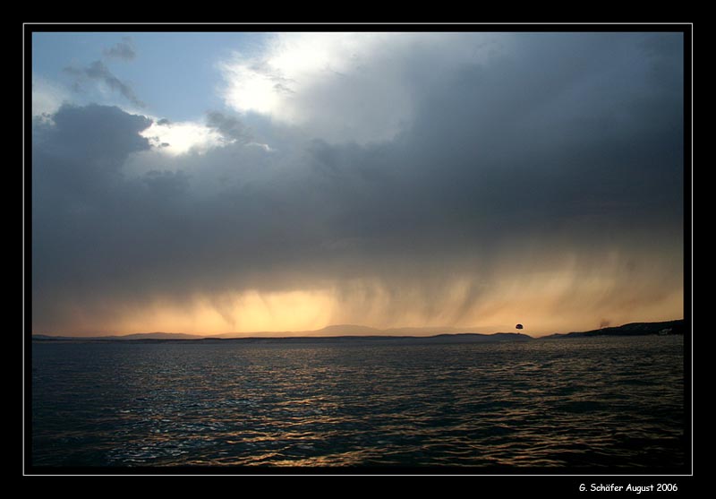 crikvenica - blick auf insel krk