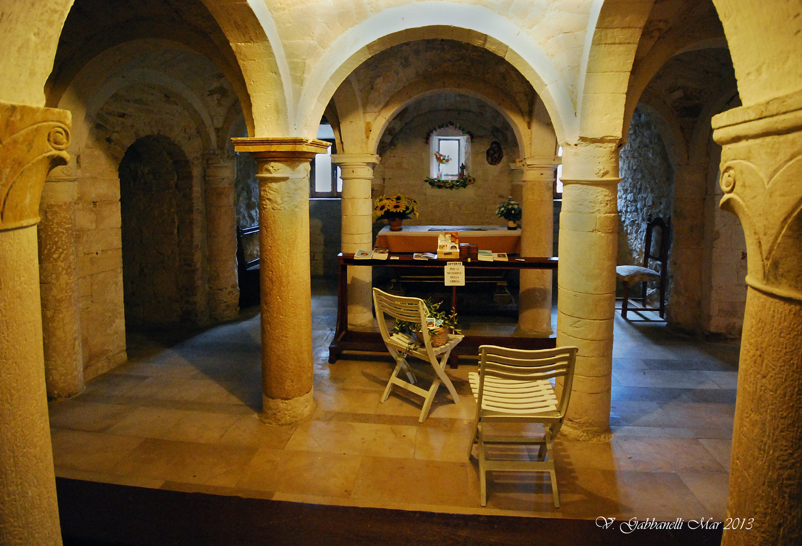 Cripta della chiesa di S. Pietro al M. Conero