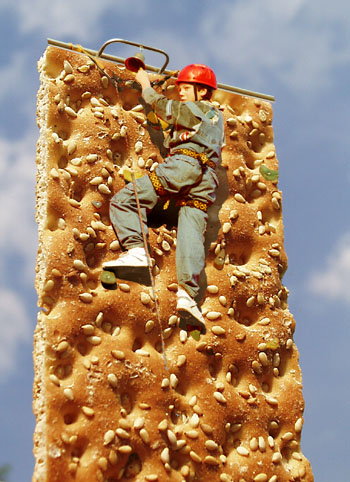 "Crispbread-Climbing" - die neue Fun-Sportart