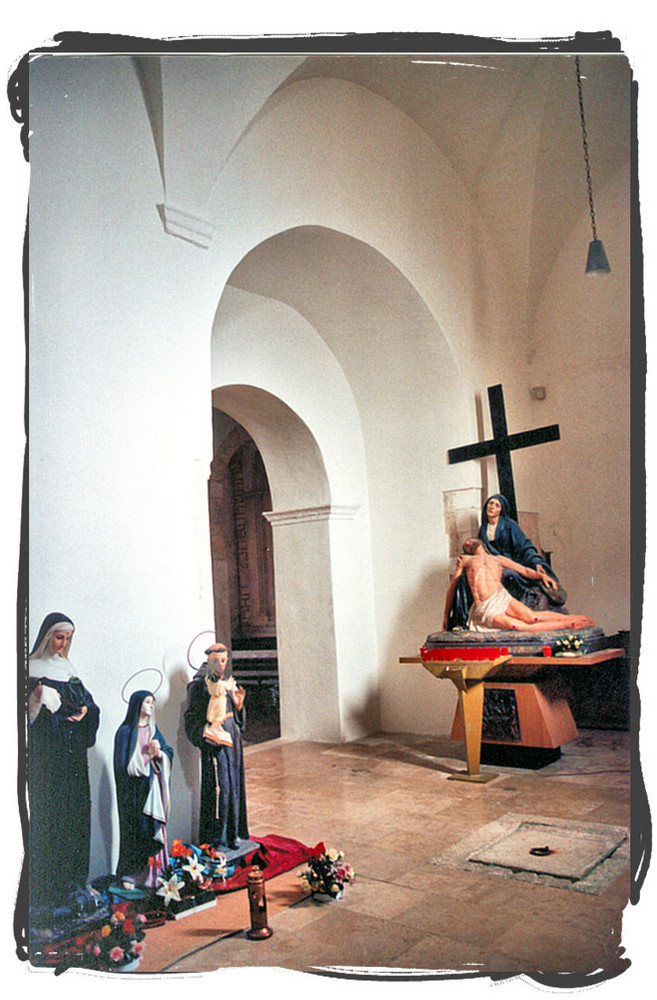 Cristo,Madonna e Santi