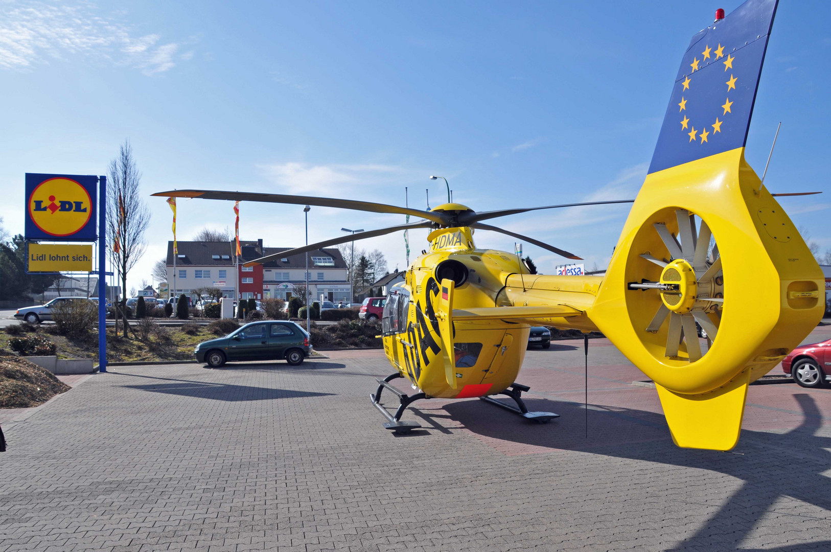 Cristoph Europa 1 Hubschrauber ADAC  Hubschrauber