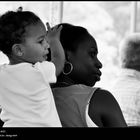 croatia 2011/08 . portrait mother with daughter