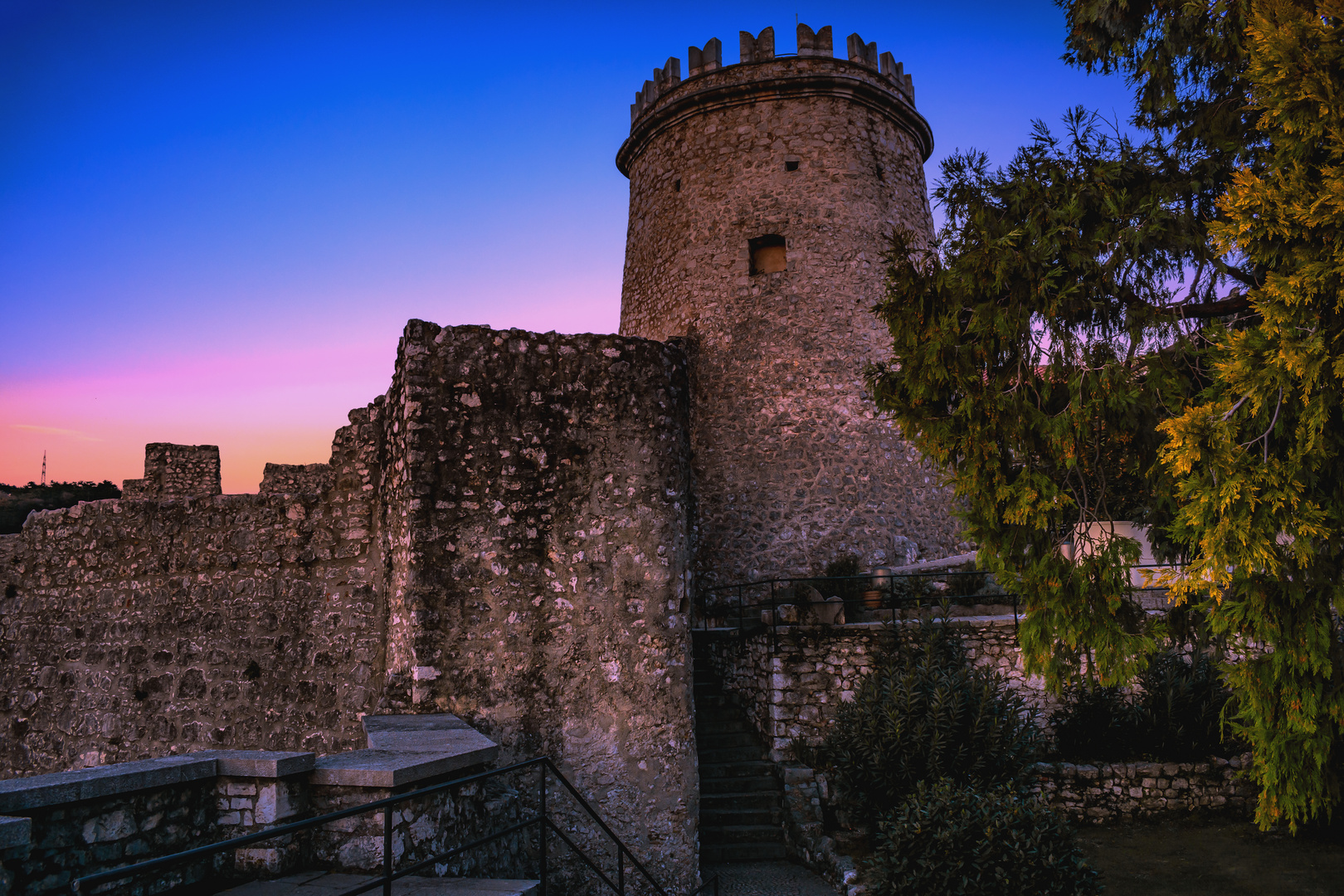 CROATIA : CASTLE TRSAT - RIJEKA