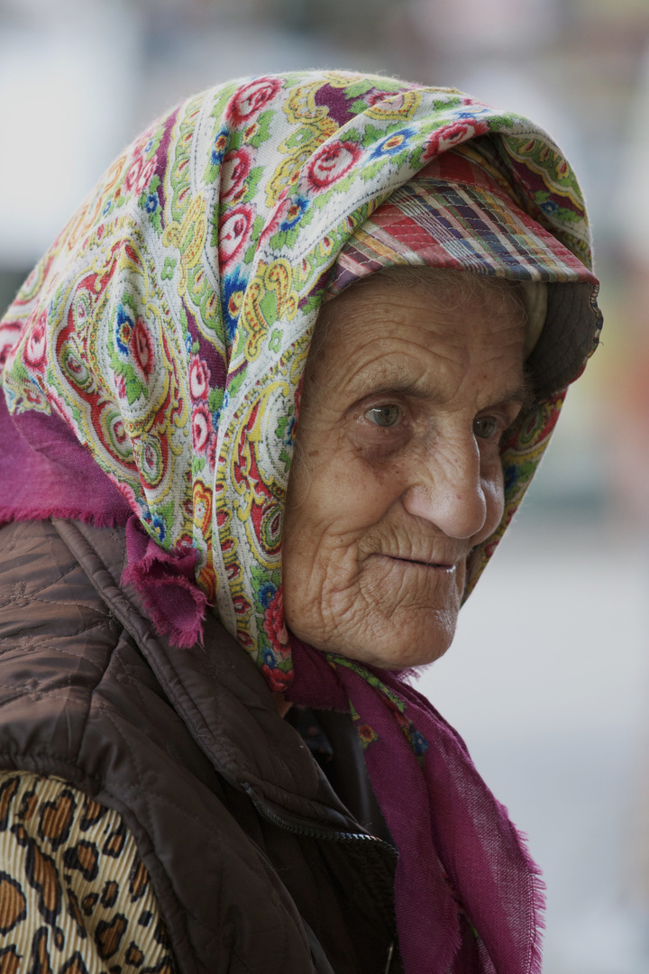 Croatia old lady