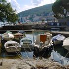 Croatia, Opatija, small ancient harbour