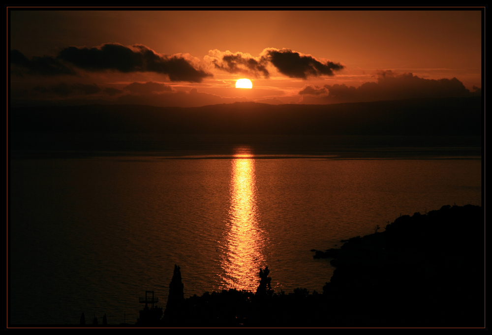 Croatia sunset