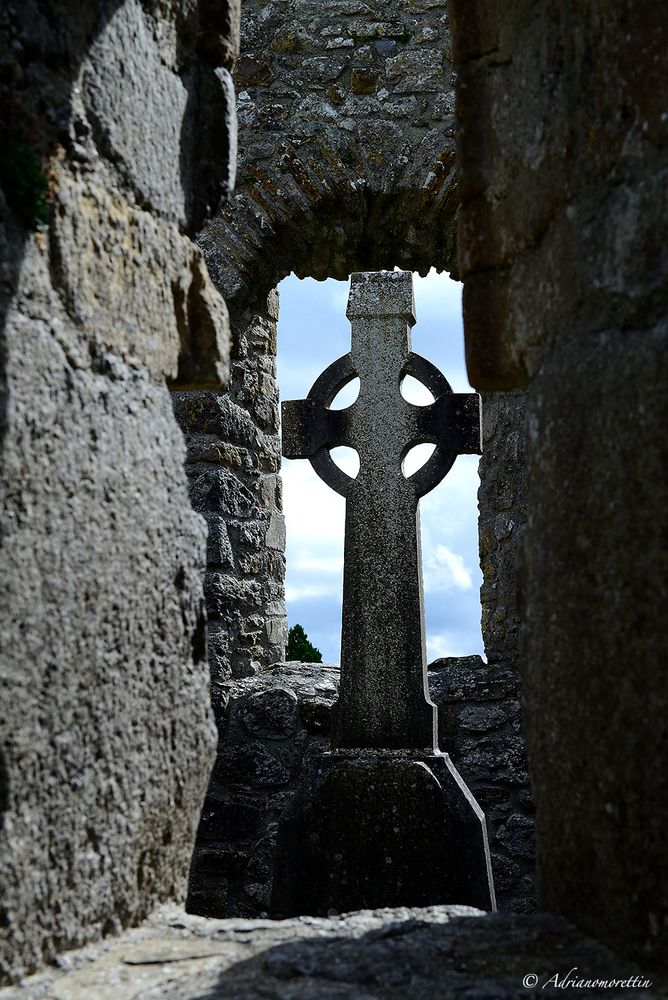 Croce celtica a Clonmacnoise