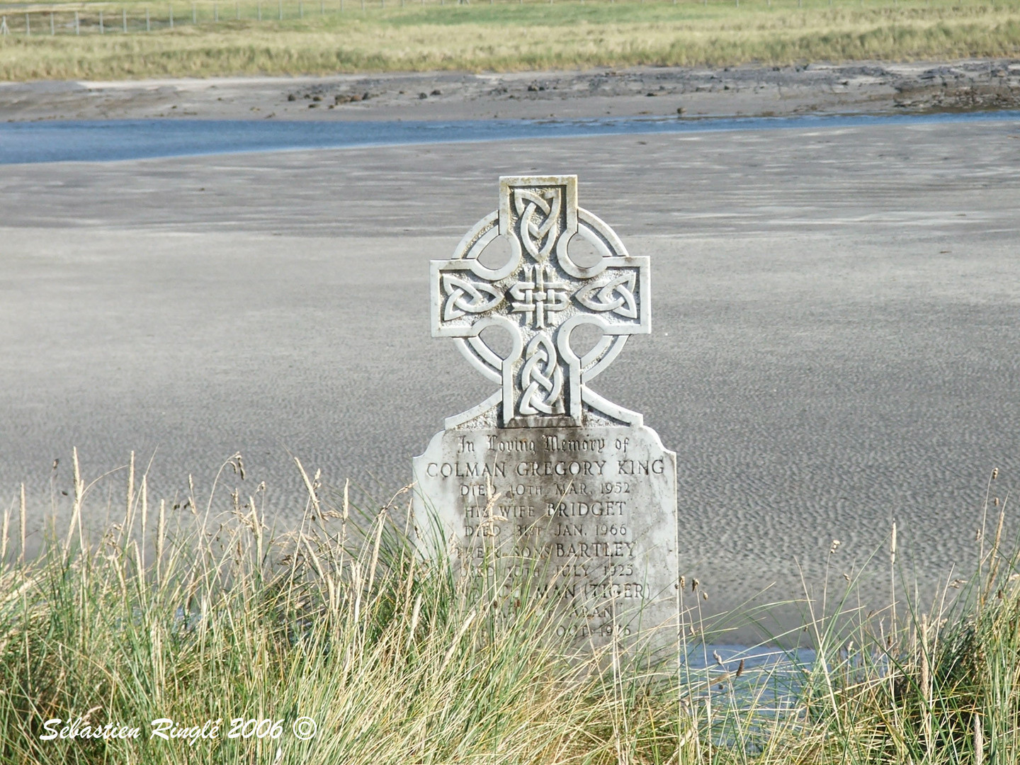 Croix Celtique en bordure d'Océan