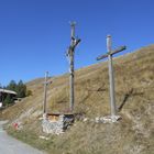 Croix de mission à Saint-Véran (Hautes-Alpes)