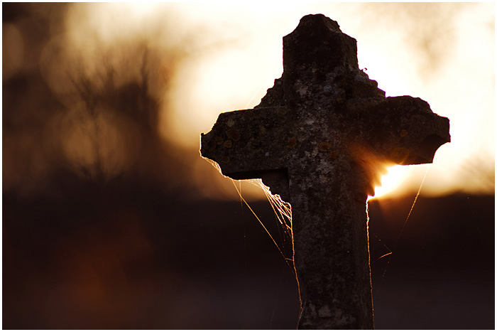 Croix en feu