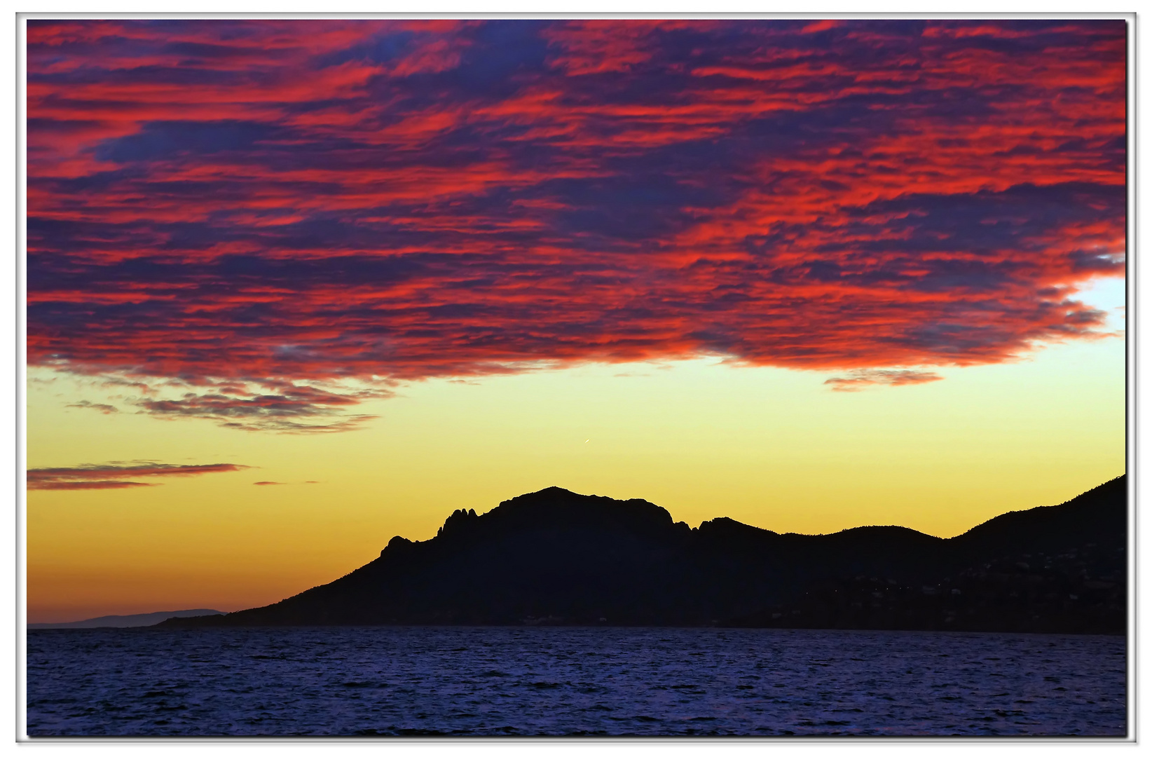 cronaca di un tramonto 4 bis..le clou du spectacle.....