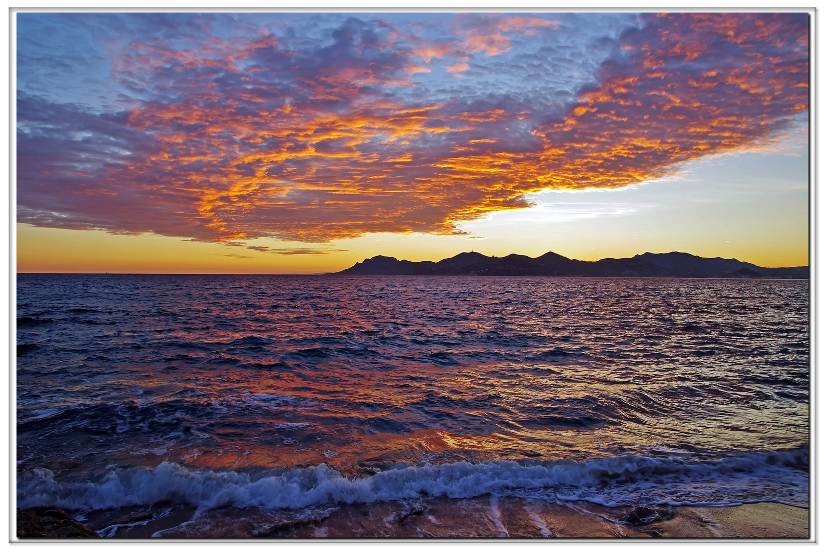 cronnaca di un tramonto....3 en pensant  a Pissaro..