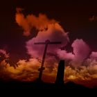 Cross in the clouds