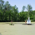 Cross Island Chapel, Oneida, New York, USA.