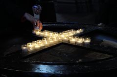 Cross of Light in the St. Peter's church in Bremen