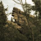 cross on the summit of a mountain