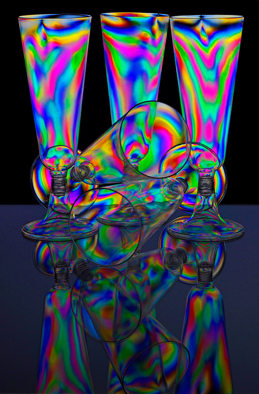 Cross Polarisation Glass