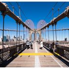 cross the Brooklyn Bridge