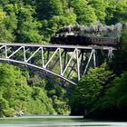 Cross the Tadami River  