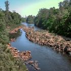 Crossing Arthur River at Kanunnan Bridge