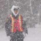 Crossing Guard In Snow Storm--Konica Minolta (auto)