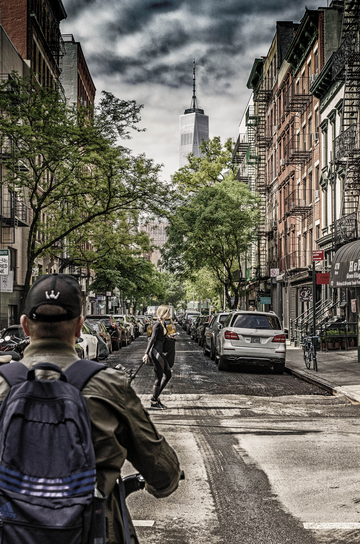 Crossing in Soho