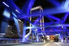 Crossing Jacksonville Main Street Bridge @ Night von chekki 