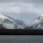 Crossing Lake Manapouri