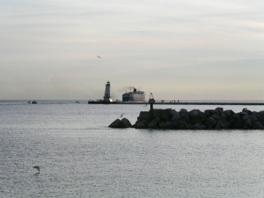 Crossing Lake Michigan