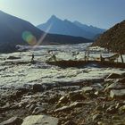 Crossing near the spring of Brahmaputra