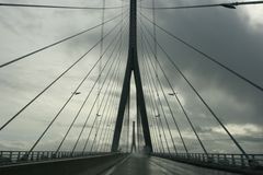 crossing the bridge