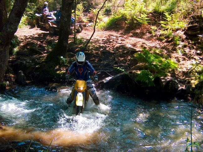 Crossing the river