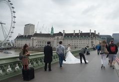 Crossing Westminster bridge