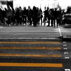 Crosswalk in Kowloon / Hong Kong