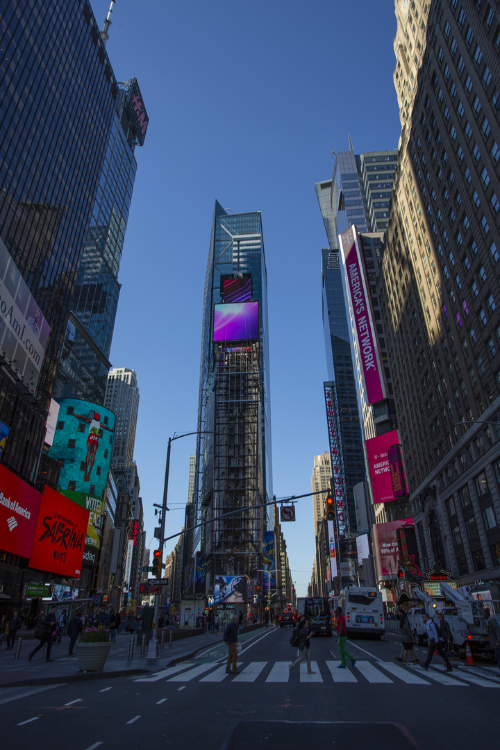 Crosswalk in NYC