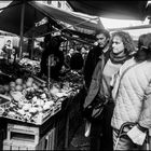 Crowd at the popular market