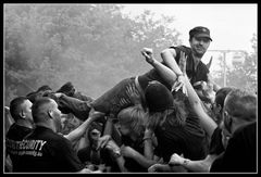 Crowd surfen