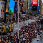 crowded Times Square