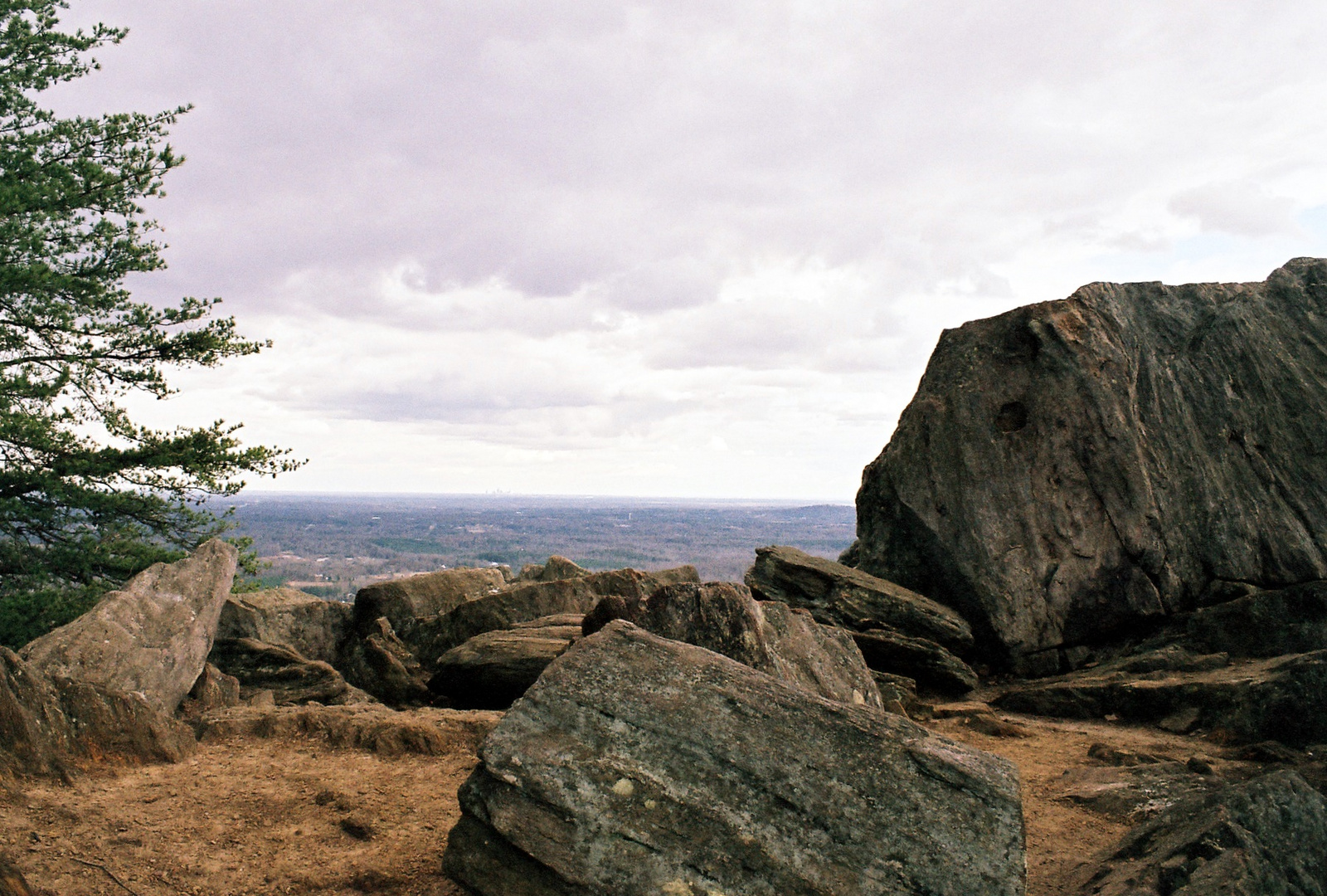 crowders mountain w/ 35mm canon SLR