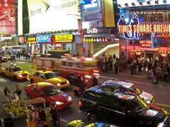 Crowds on Times Square