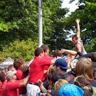 Crowdsurfers at Rockstar Mayhem Festival 2012 DTE Detroit