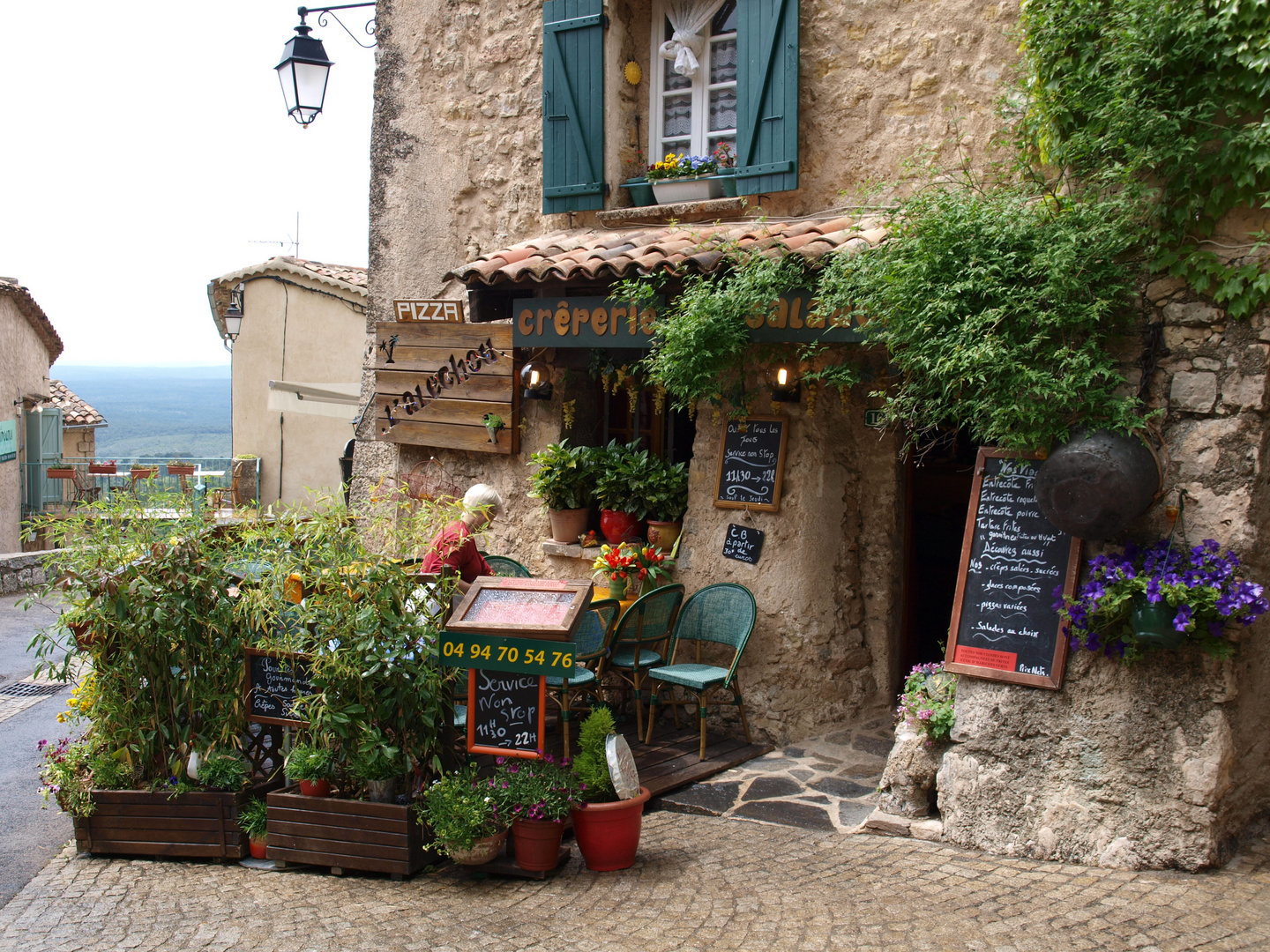 Crêperie in der Provence