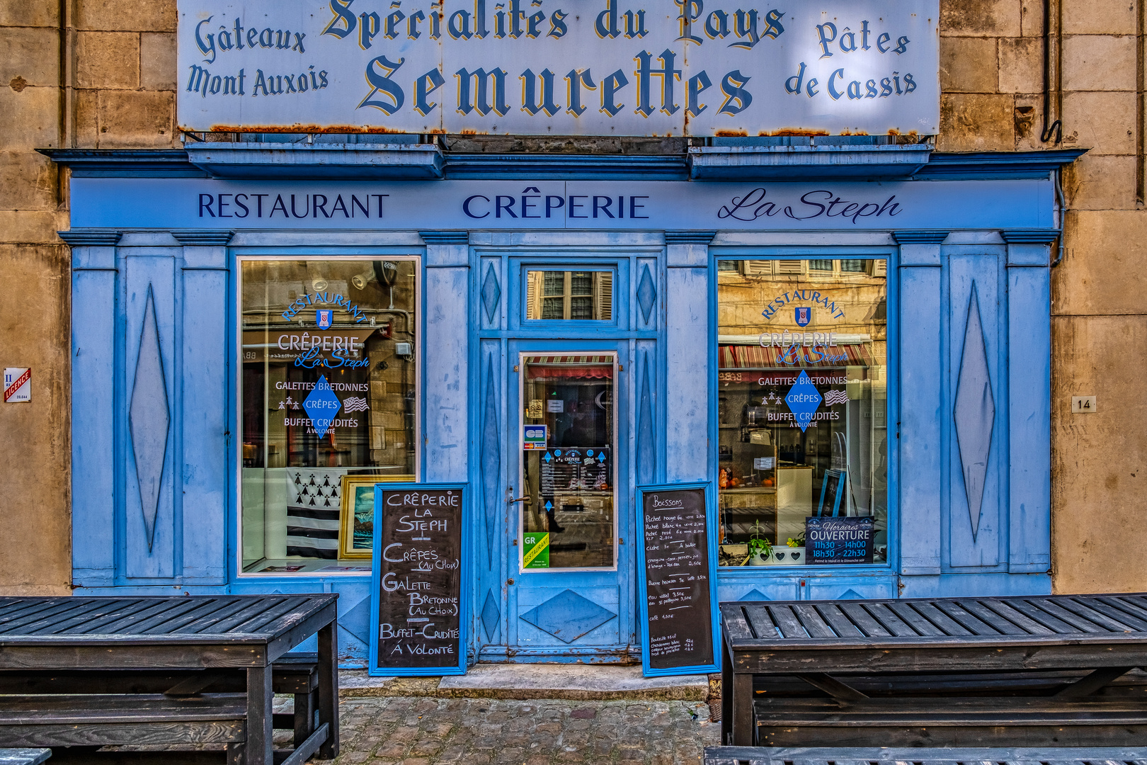 Crêperie in Semur-en-Auxois