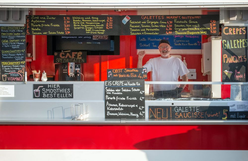 Crêpes, Smoothies oder Galettes?