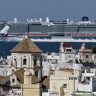 Crucero en la bahía de Cádiz