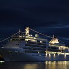 Crucero Silver Whisper atracado en muelle Arturo Prat Punta Arenas - Chile