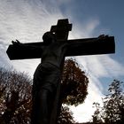 Crucifix in Silhouette