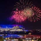 Cruise Days Hamburg - das Feuerwerk 